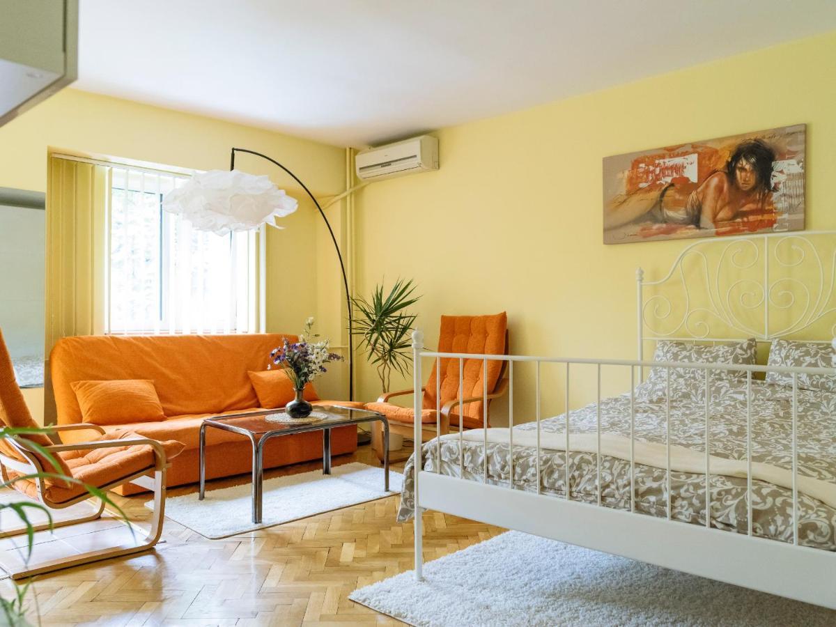Herastrau Arancia Studio - Business District Apartment บูคาเรสต์ ภายนอก รูปภาพ